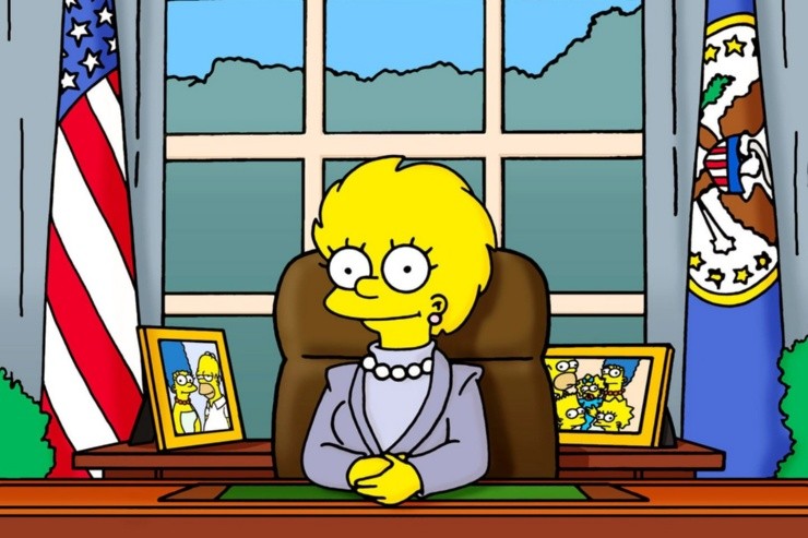 Los Simpson predicen a Trump Presidente