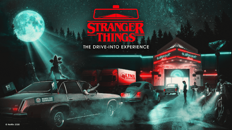 Stranger Things Drive Into Experience
