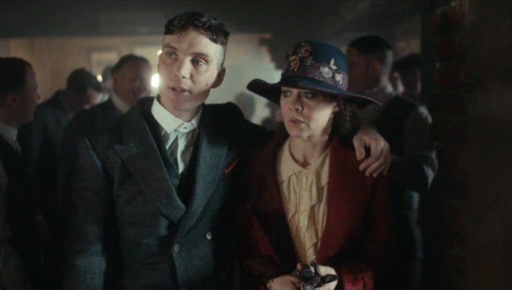 Cillian Murphy y Helen McCrory 