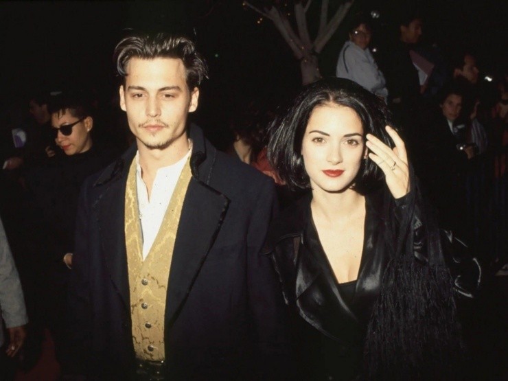 Johnny Depp y Winona Ryder