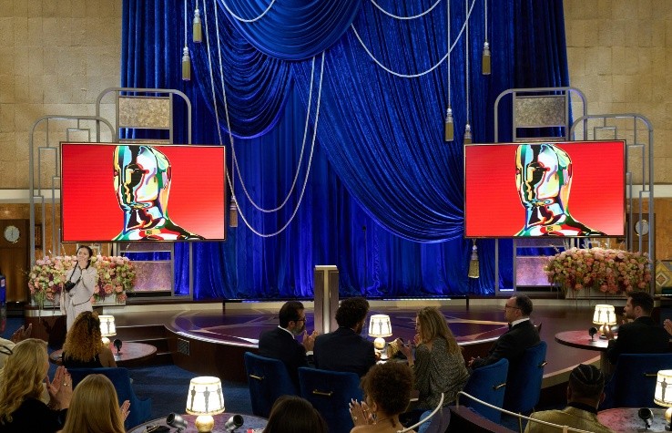 Los Oscar 2021 tuvieron lugar en la estación de trenes de Los Ángeles (Foto: Getty Images)