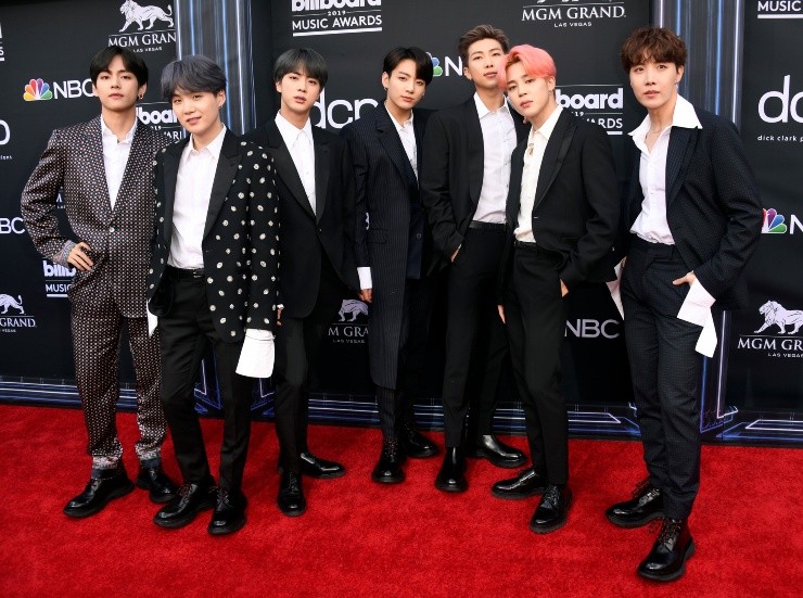 BTS en los Billboard 2019 (Foto: Getty)