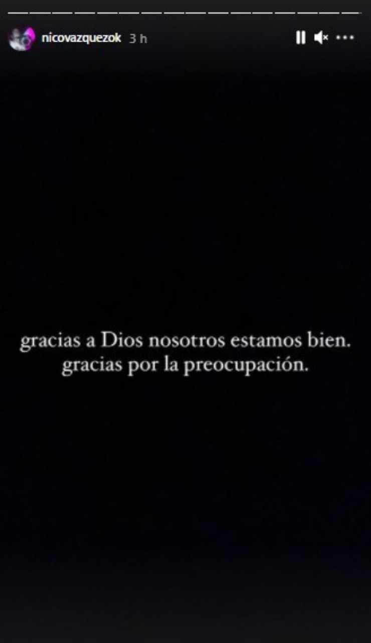 Dos actores argentinos estaban en el edificio que se derrumbó en Miami Foto: @nicovazquez