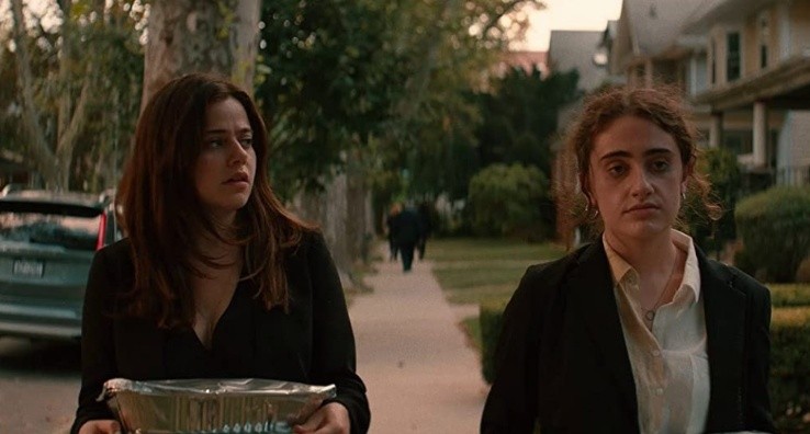 Rachel Sennott es la protagonista de Shiva Baby (IMDb)