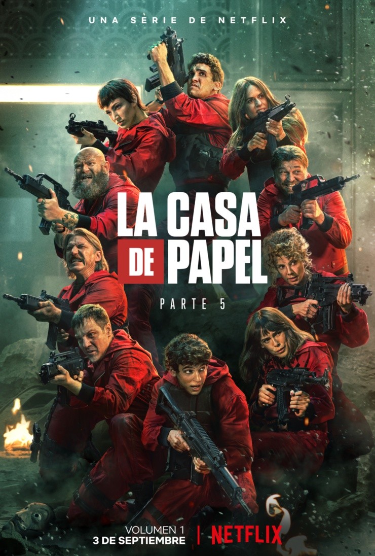 Póster de la temporada final de La Casa de Papel (Foto: Netflix)