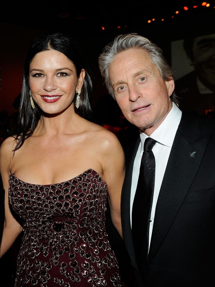 Catherine Zeta-Jones y Michael Douglas (Foto: Getty)