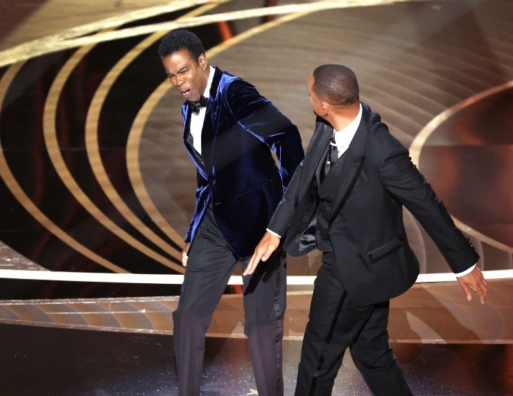 El tenso cruce de Will Smith con Chris Rock (Foto: Getty)