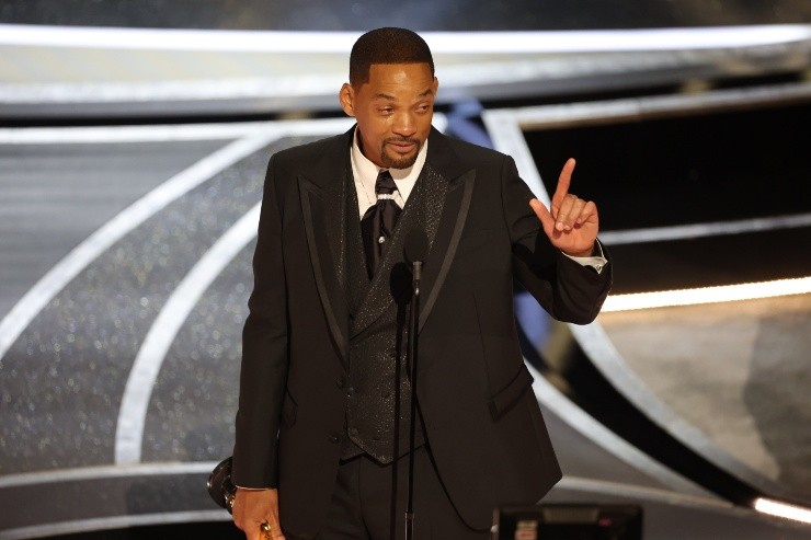 Will Smith durante su discurso. Foto: (Getty)