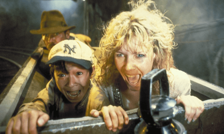 Ke Huy Quan en Indiana Jones