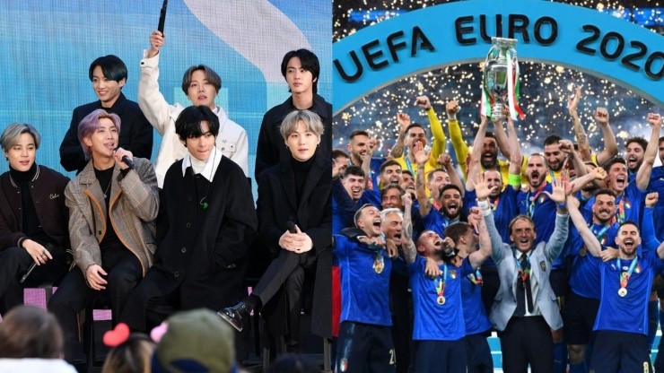 'Butter' de BTS sí sonó en la final de la Eurocopa y no lo viste: memes de ARMY en Twitter.