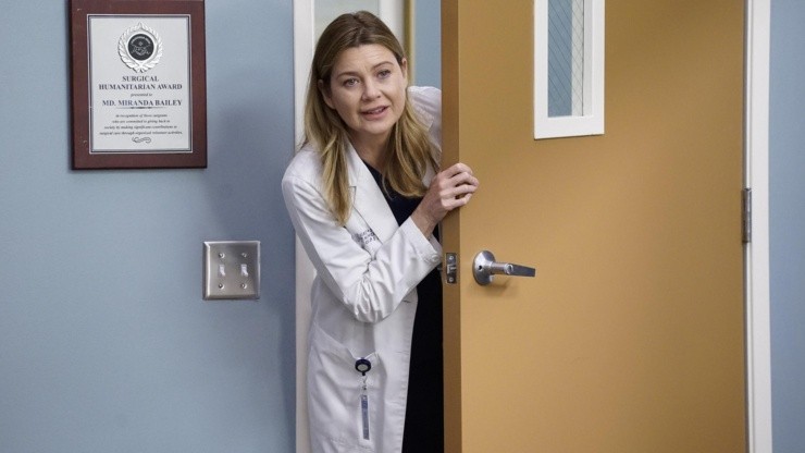 Ellen lleva casi 400 episodios al frente de Grey's Anatomy.