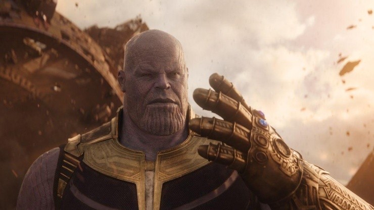 El chasquido de Thanos en Avengers: Infinity War