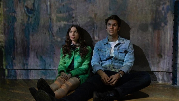 Emily y Gabriel en la primera temporada.