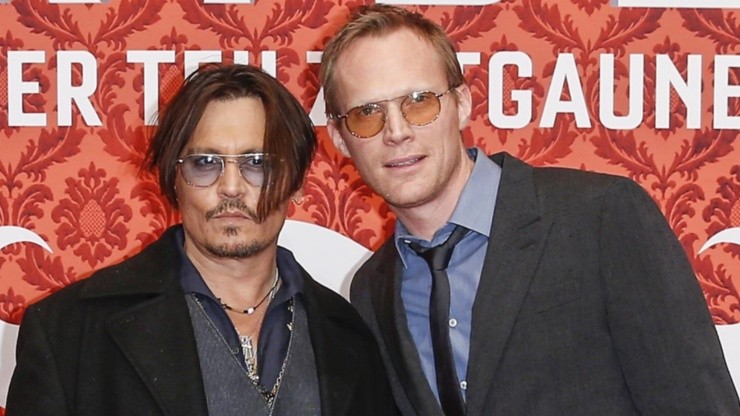 La amistad entre Paul Bettany y Johnny Depp.