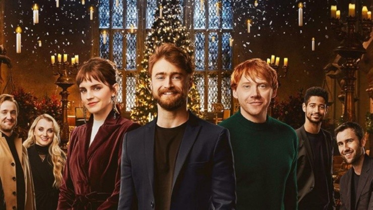 El elenco de Harry Potter se reunió en Hogwarts.