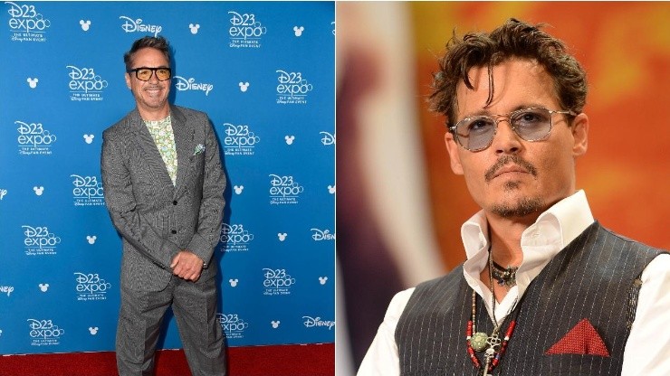 Robert Downey Jr and Johnny Depp
