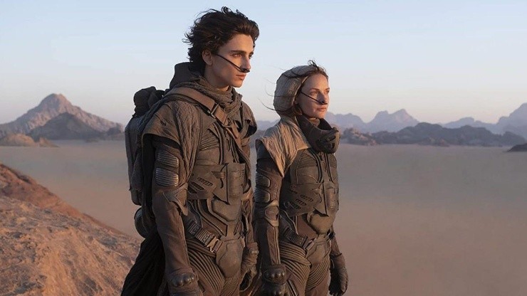 Timothée Chalamet y Rebecca Ferguson protagonizan Dune.