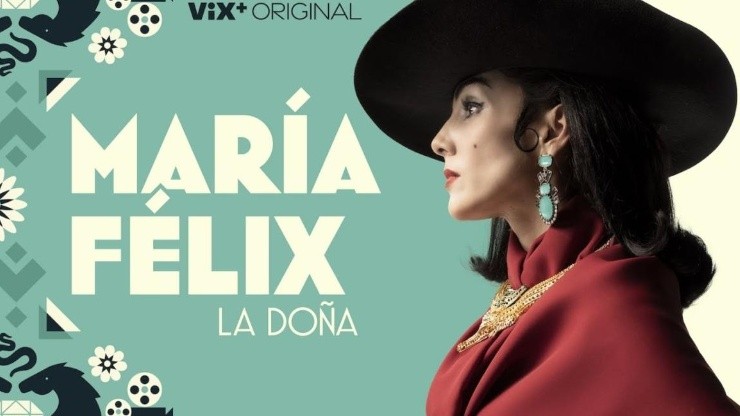 María Félix, La Doña, protagonizada por Sandra Echeverría. (Foto: Vix Plus)
