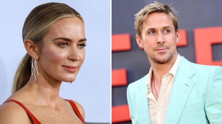 Emily Blunt and Ryan Gosling together in a new movie.