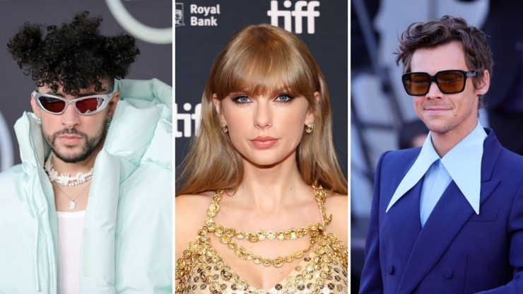 Bad Bunny supera a Taylor Swift y Harry Styles en los American Music Awards.
