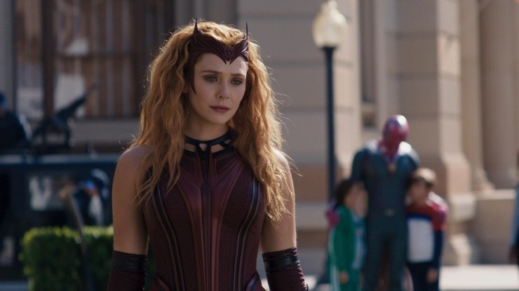 Elizabeth Olsen interpreta a Scarlet Witch en Marvel.