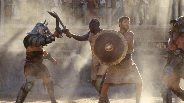 Gladiador se estrenó en el año 2000.