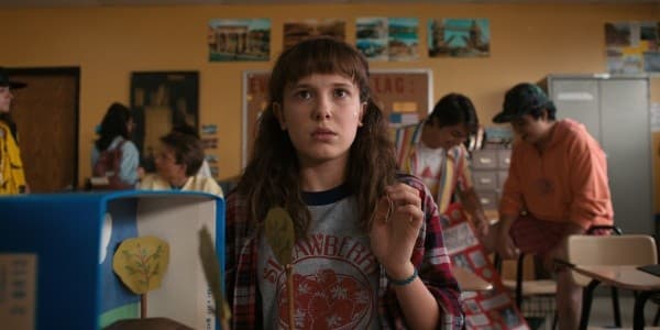 Millie Bobby Brown en Stranger Things 4. Foto: (Netflix)