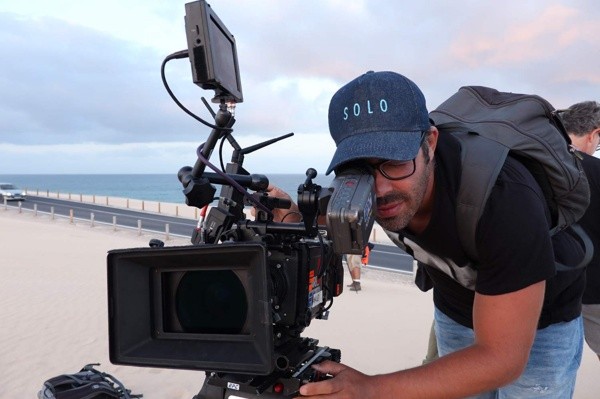 Hugo Stuven en el rodaje de “Solo” (IMDB)