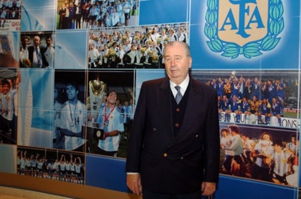 Julio Humberto Grondona, ex presidente de la AFA y vicepresidente de la FIFA.
