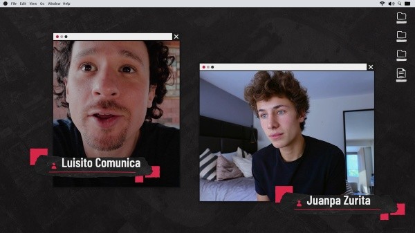 Luisito Comunica y Juanpa Zurita, juntos en un documental.