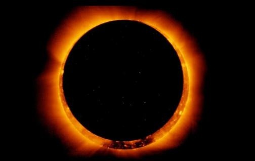 El eclipse solar anular que se podrá ver.