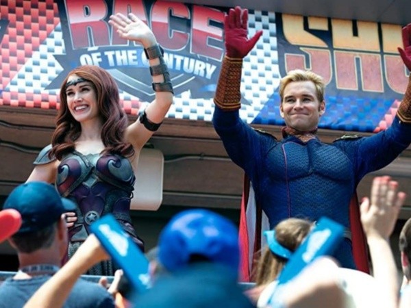 Una escena de ‘The Boys’ en la primera temporada.