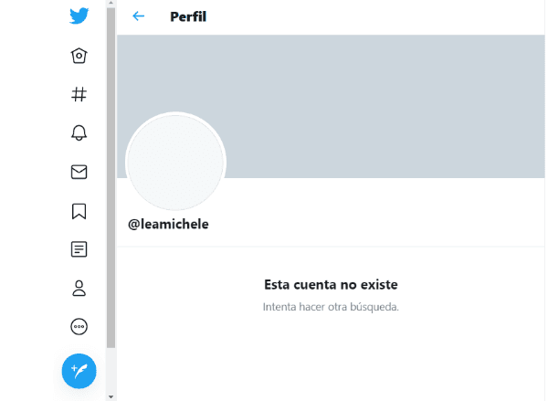Lea Michele cerró su cuenta de Twitter.