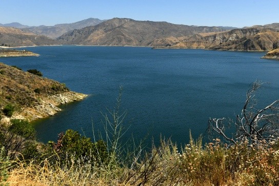 Lago Piru, último lugar donde se vio a Naya Rivera (GETTY)