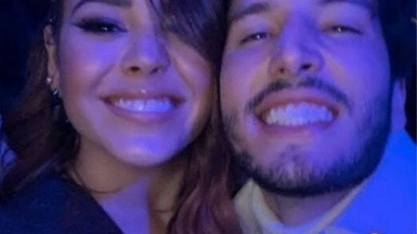 Danna Paola y Sebastián Yatra, juntos.