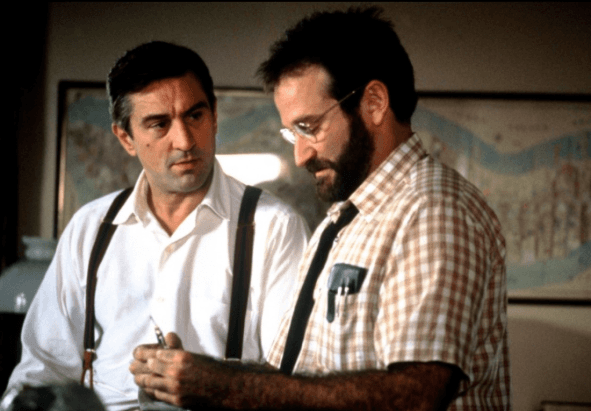 Robin Williams junto a Robert De Niro en Awakenings (1990)