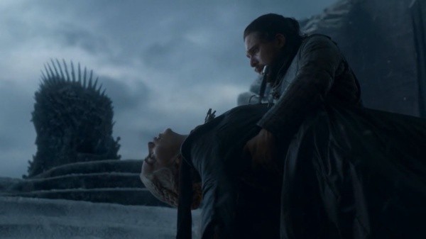 La escena final de ‘Game of Thrones’. Foto: HBO