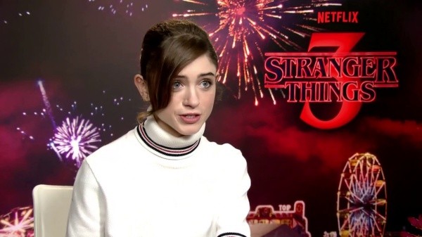 Natalia Dyer, actriz de ‘Stranger Things’.
