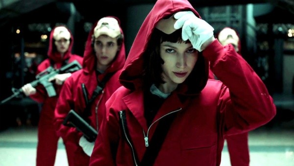 Úrsula Corberó, en ‘La Casa de Papel’. Foto: Netflix