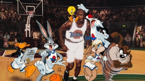 Michael Jordan, en la película ‘Space Jam’.