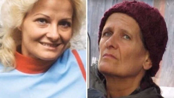 A la izquierda, Marcela Basteri. A la derecha, la mujer con la que se vincula a Marcela.