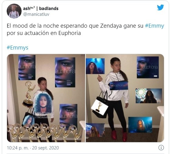 Zendaya en los Emmy 2020 Zendaya en los Emmy 2020