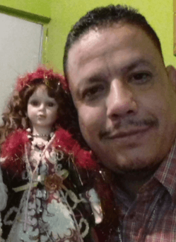 Alejandro Medina con Claribel Alejandro Medina con Claribel