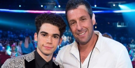 Adam Sandler y Cameron Boyce