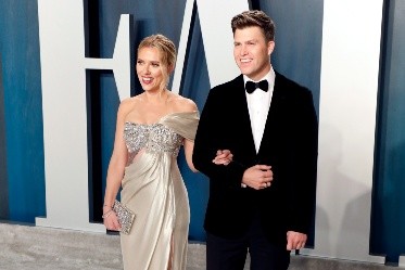 Scarlett Johansson Y Colin Jost Scarlett Johansson Y Colin Jost