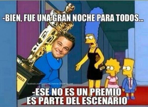 los simpson di caprio meme