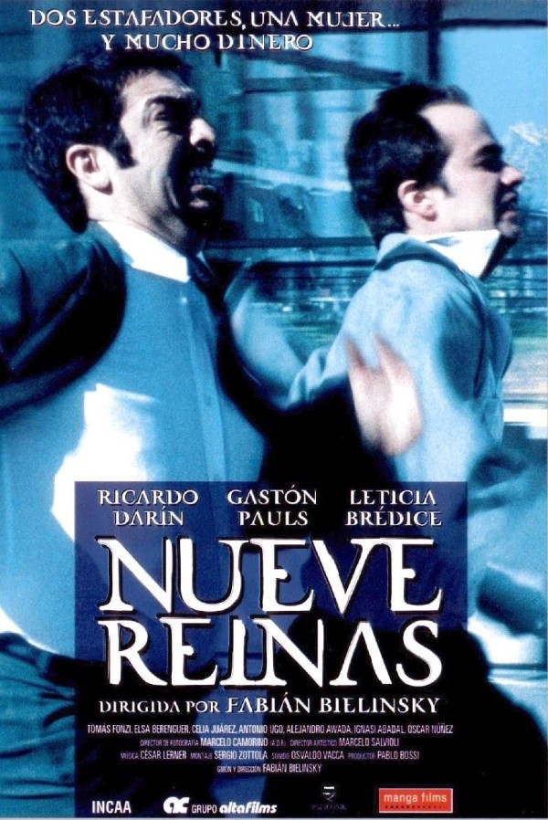 póster oficial de nueve reinas póster oficial de nueve reinas