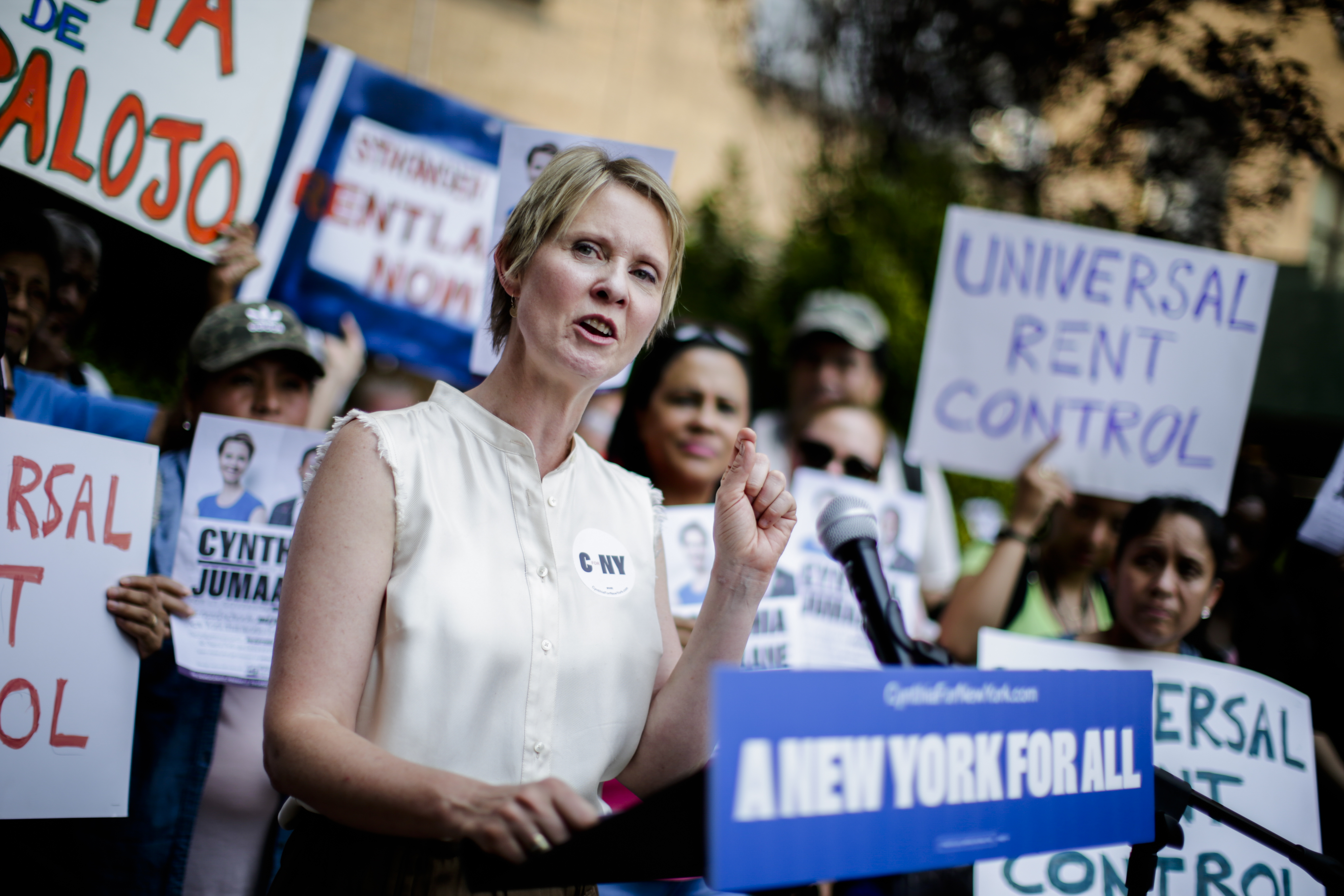 Cynthia Nixon incursionó en política en 2018 (Foto: Getty Images)