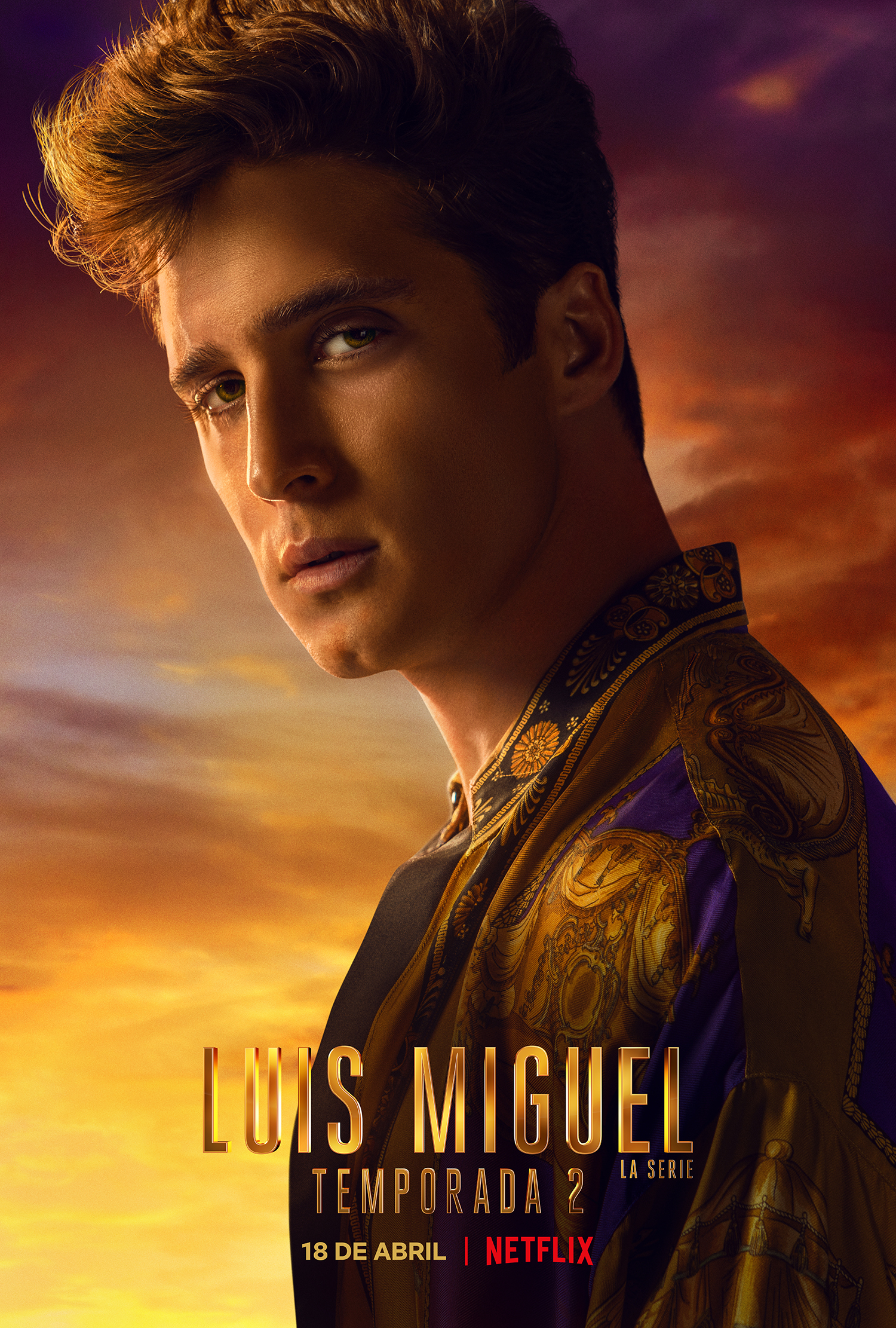 El póster de Luis Miguel, la serie (Foto: Netflix)