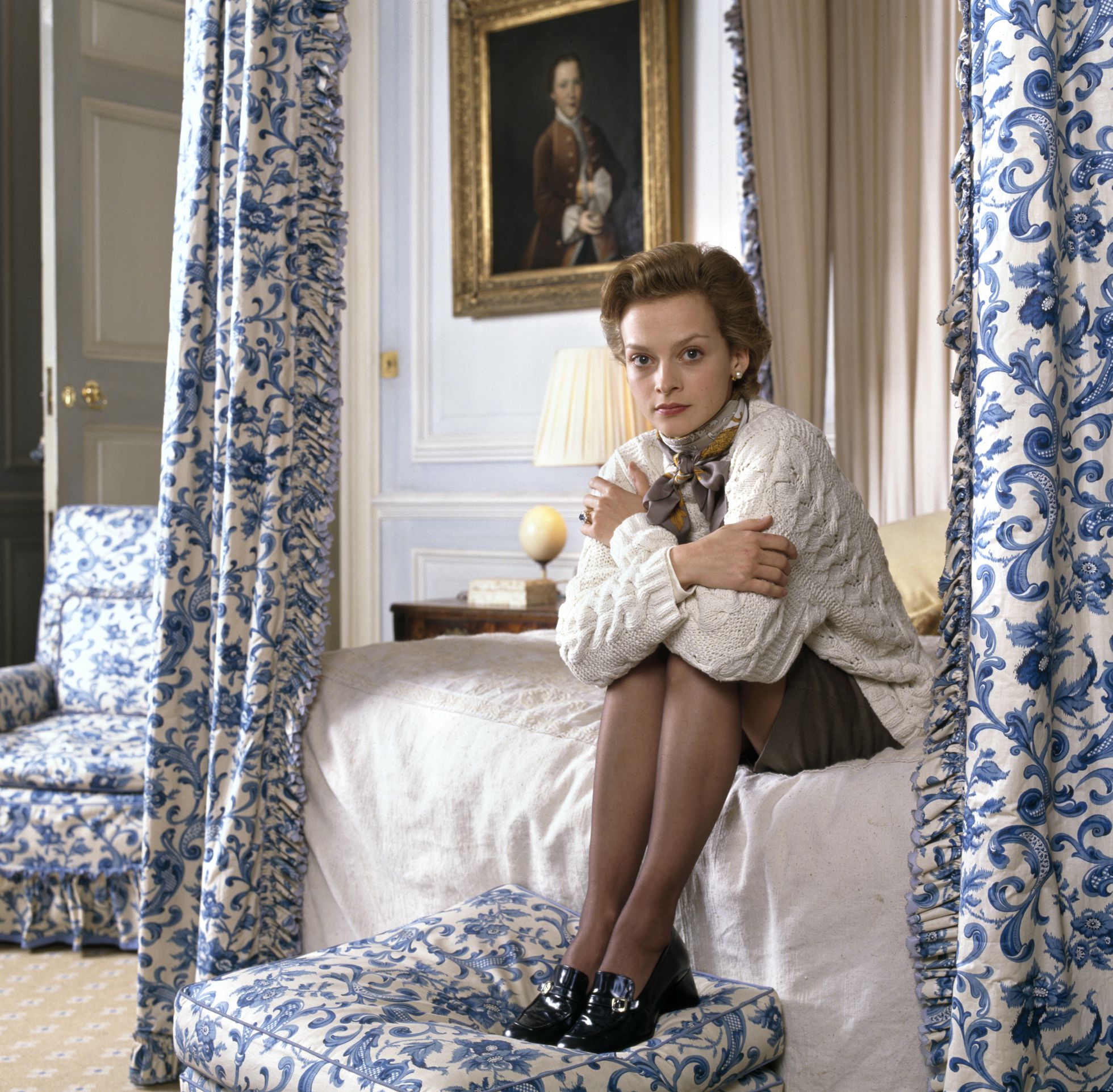 Julie Cox en su papel de Lady Di. Foto: (Getty)